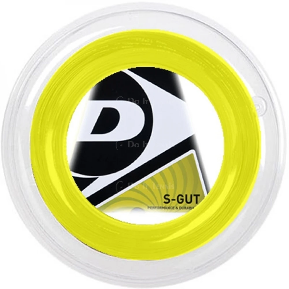 Dunlop S-Gut 17g Tennis String (Reel) 1 Dunlop S-Gut 17g Tennis String (Reel)
