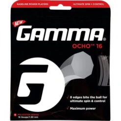 Gamma OCHO 16g Tennis String (Set)