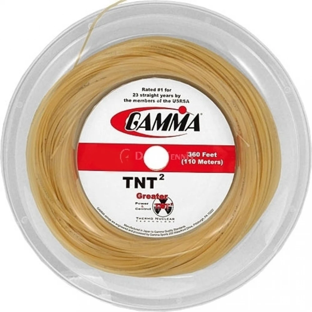 Gamma TNT2 17g Tennis String (Reel) 1 Gamma TNT2 17g Tennis String (Reel)