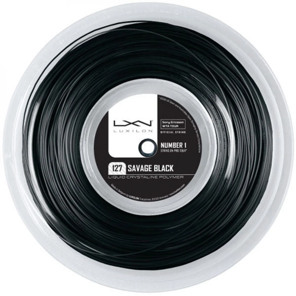 Luxilon Savage Black 127 16g (Reel) 1 Luxilon Savage Black 127 16g (Reel)