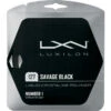 Luxilon Savage Black 127 16g Tennis String (Set)