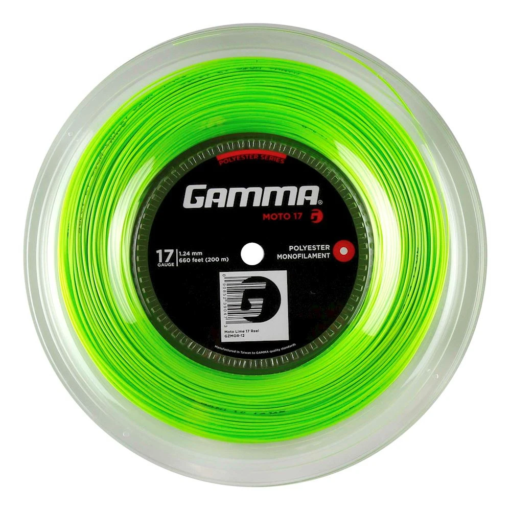 Gamma MOTO 16g Tennis String (Reel) 1 Gamma MOTO 16g Tennis String (Reel)