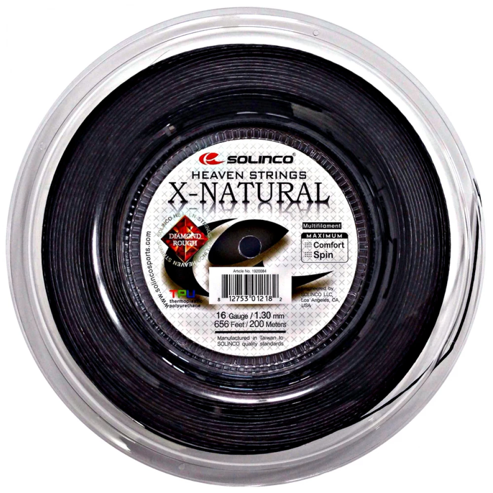 Solinco X-Natural 16g (Reel) 1 Solinco X-Natural 16g (Reel)