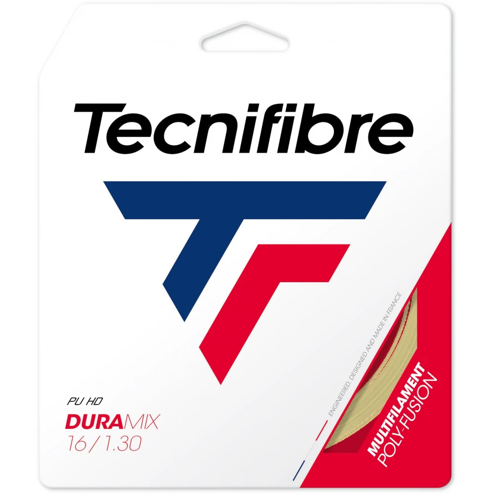 Tecnifibre Duramix HD 16g Tennis String (Set) 1 Tecnifibre Duramix HD 16g Tennis String (Set)