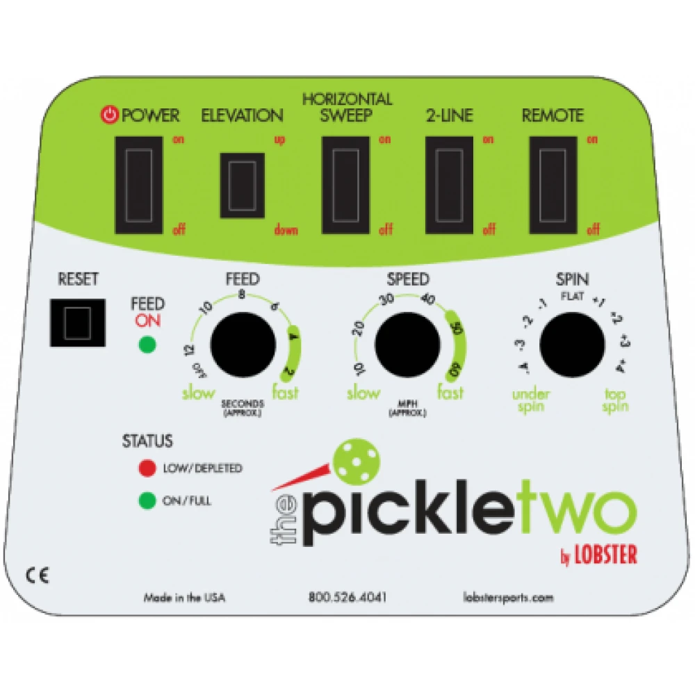 Lobster The Pickle Two Portable Pickleball Machine - Image 3