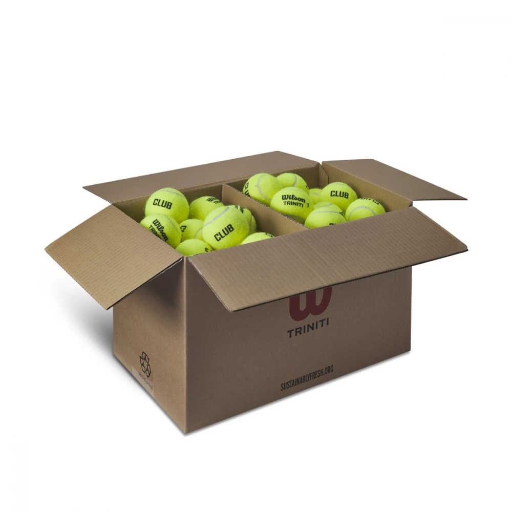 Wilson Triniti Club Tennis Ball Case (72 Balls) 1 Wilson Triniti Club Tennis Ball Case (72 Balls)