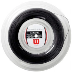 Wilson Sensation Plus 17g Black Tennis String (Reel)