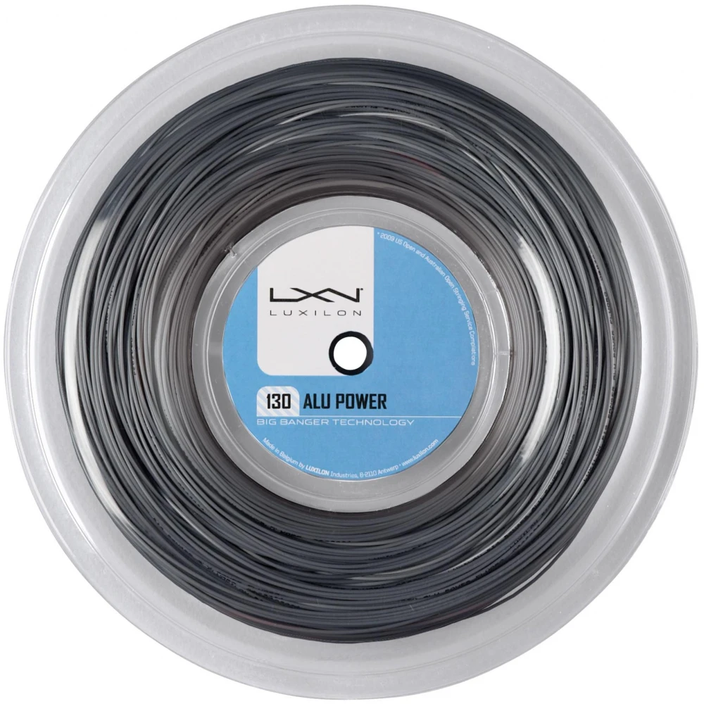 Luxilon ALU Power 130 Silver Tennis String (Reel) 1 Luxilon ALU Power 130 Silver Tennis String (Reel)
